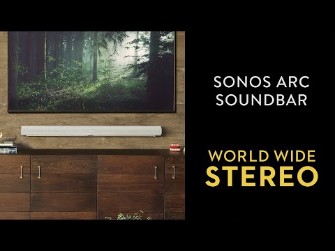 Sonos Arc (Black) Powered sound bar/wireless music system with