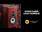 Sonus faber Amati Supreme Floorstanding Speakers - Pair (Terra Rosa)