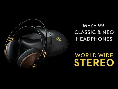 Meze Audio 99 Classic Over-Ear Headphone (Walnut/Gold) | World