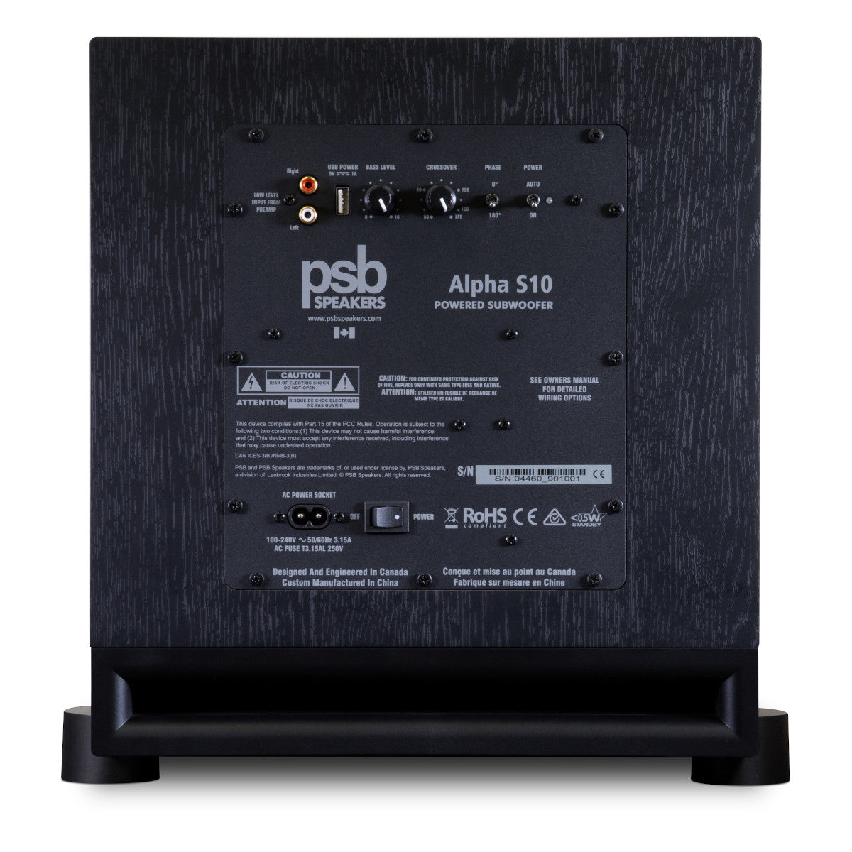 PSB Alpha S10 150W 10" Subwoofer