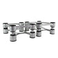 IsoAcoustics Aperta 200 Speaker Isolation Stand - Pair (Silver)
