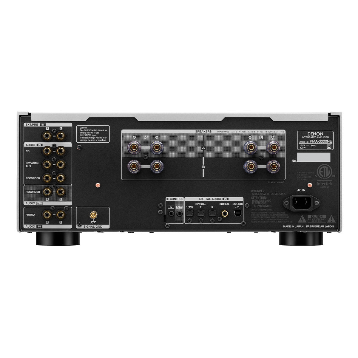 Denon PMA-3000NE Reference 2-Channel Integrated Amplifier (Silver)