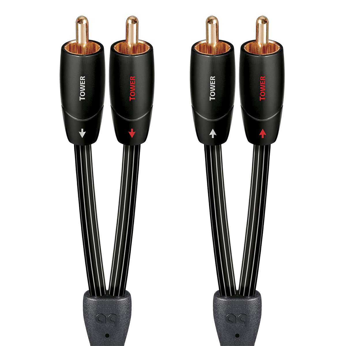 AudioQuest Tower RCA Male to RCA Male Cable - 9.84 ft. (3m)